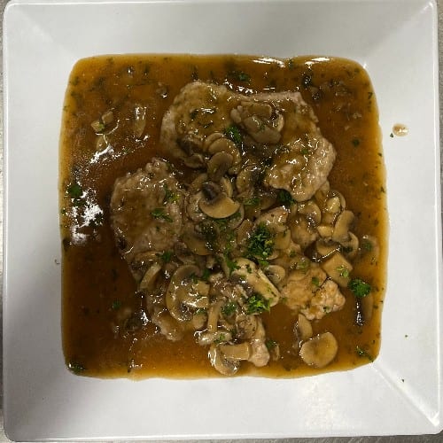 Chicken Marsala.