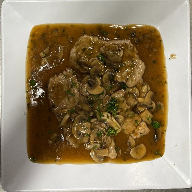 Chicken Marsala.