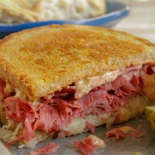 9) New York Style Corned Beef Rueben.