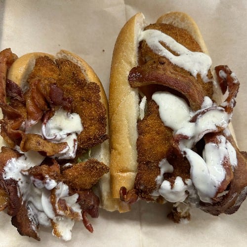 Chicken Ranchero Sandwich.