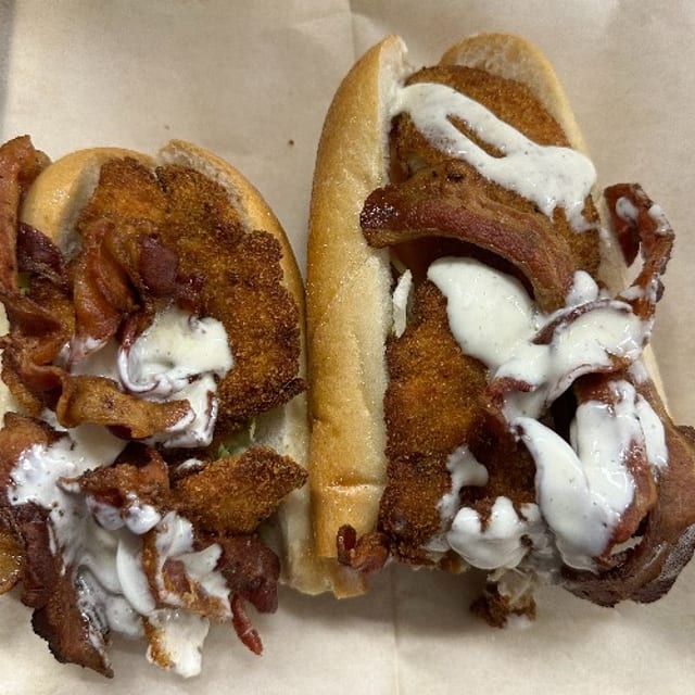 Chicken Ranchero Sandwich.