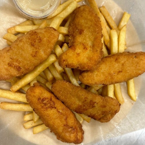 Kids Size Chicken Fingers.
