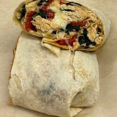 Chicken Tuscany Wrap.