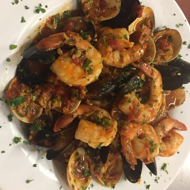 Seafood Pescatore.