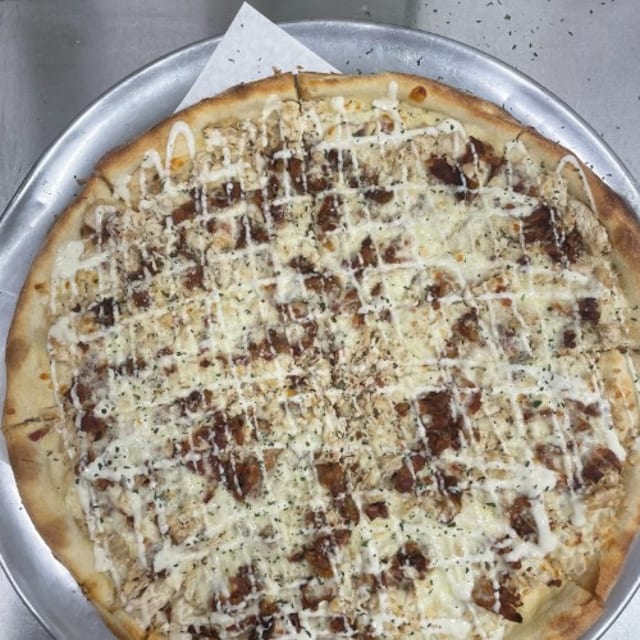 10) Featured Pizza: “Personal Chicken Ranchero” - Tuesday.