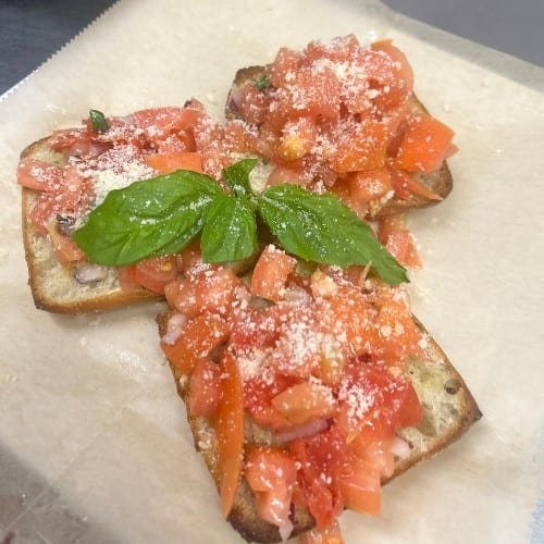 Focaccia Bruschetta.