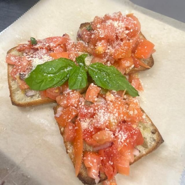 Focaccia Bruschetta.