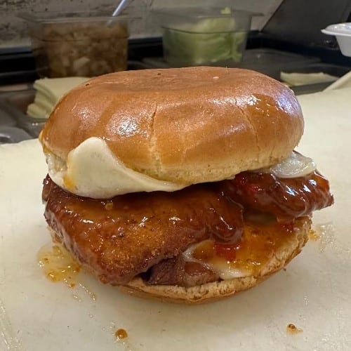 Chicken Cutlet Sandwich.