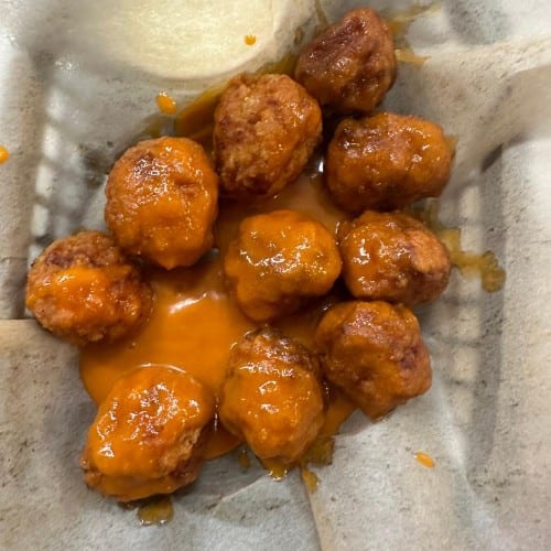 11) Buffalo Ranch Crab Bites (With Fries) - Tuesday.