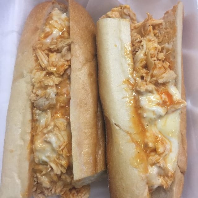 Buffalo Chicken Cheese Steak.