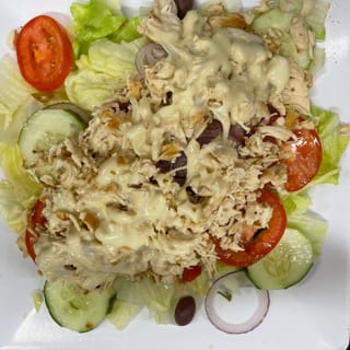 Chicken Cheesesteak Salad